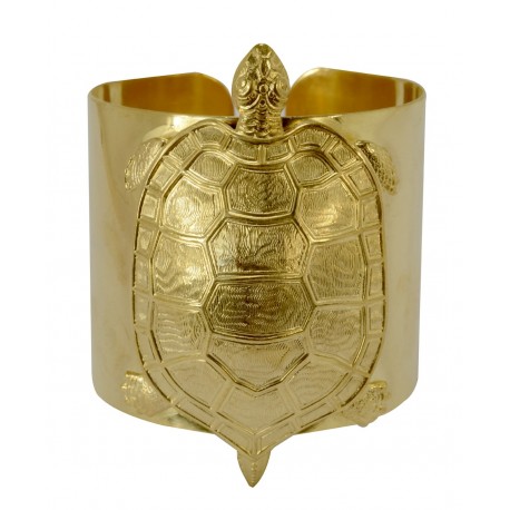 Bracelet Tortue Doré