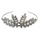 Couronne 4 Feuilles Vieil Argent