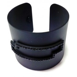 black double rectangle bracelet