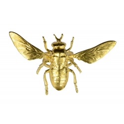 gold plated bee ring