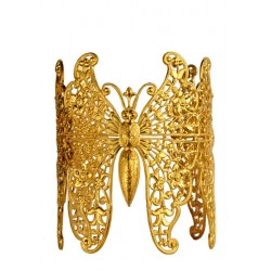  3 Golden Butterflies Bracelet 