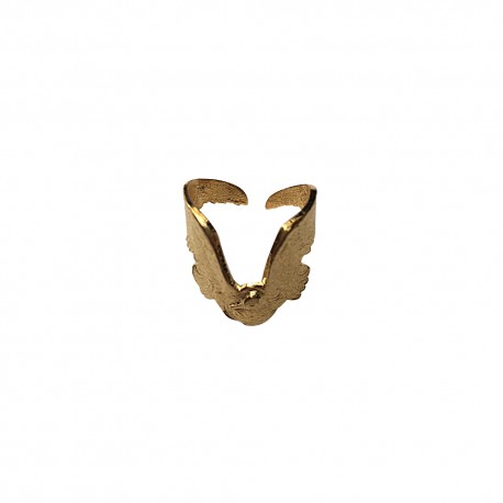 GOLD PLATED SEAGULL RING