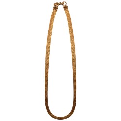 GOLD PLATED FLEXIBLE NECKLACE