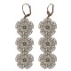 BOUCLES D'OREILLES FILIGRANES VIEIL OR