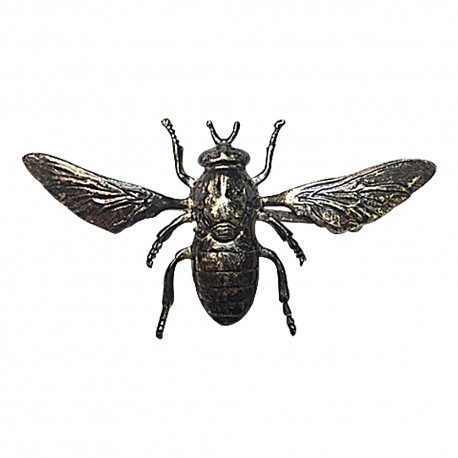 OLD SILVER BEE BROOCH