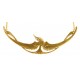Golden Bird-Of-Paradise Pendant