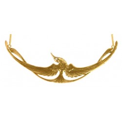 Golden Bird-Of-Paradise Pendant