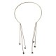 GOLD PLATED STAR RAIN NECKLACE