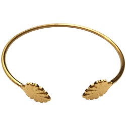 GOLD PLATED SHELL BRACELET