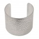 Bracelet Croco Argenté