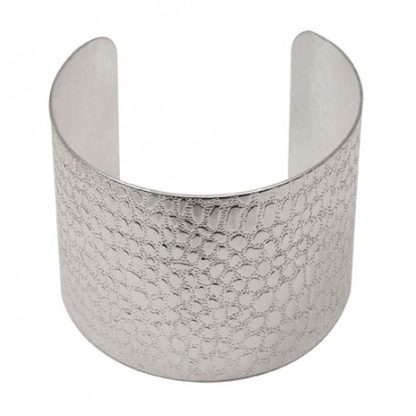 Silvery Croco Bracelet