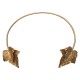 GOLD PLATED 4 LIERRE LEAVES NECKLACE