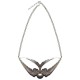 SILVER PLATED SHALLOW NECKLACE