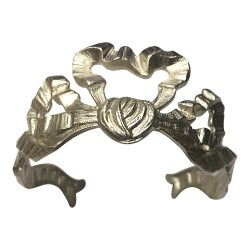 Bracelet noeud argente