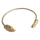 BRACELET JONC SERPENT DORE