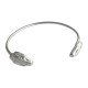 SILVER PLATED SNAKE BRACELET