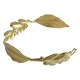 GOLD PLATED LAUREL LEAF AND BRANCH CHOKER
