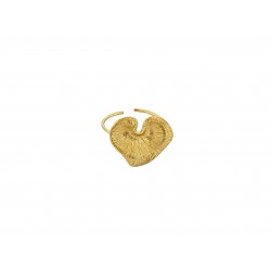 GOLD PLATED HEART RING