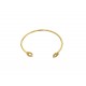 GOLD PLATED HORSE SHOE BRACELET