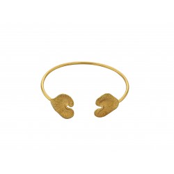 GOLD PLATED HEART BRACELET