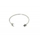 BRACELET ETOILE ET LUNE VIEIL ARGENT