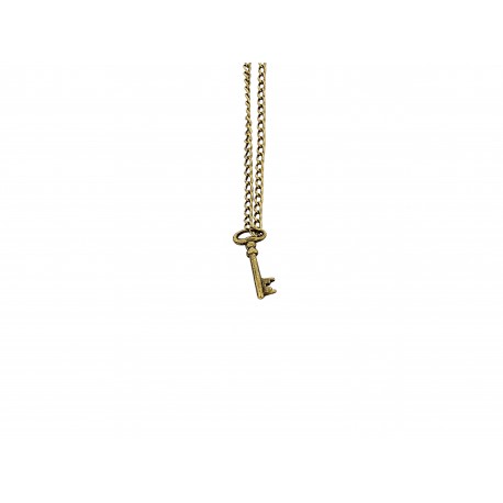 OLD GOLD PLATED KEY PENDENT