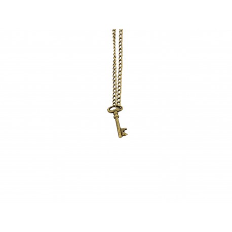 PENDENTIF CLEF VIEIL OR