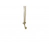 PENDENTIF CLEF VIEIL OR