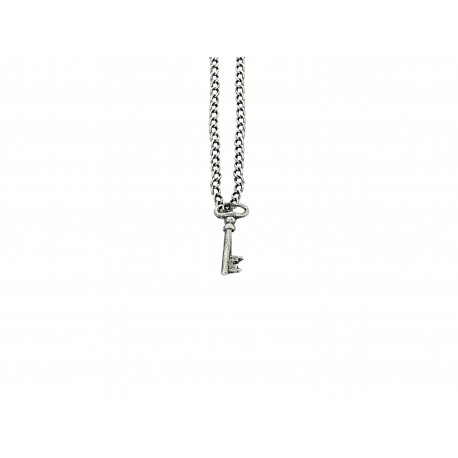 PENDENTIF CLEF VIEIL ARGENT