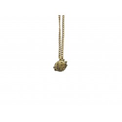 OLD GOLD PLATED LADYBUG PENDENT