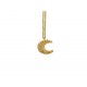 GOLD PLATED MOON PENDENT