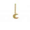 GOLD PLATED MOON PENDENT