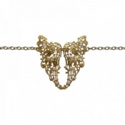 GOLD PLATED FILIGREE WING BELT