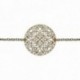 GOLD PLATED FILIGREE ROUND BELT