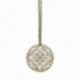 GOLD PLATED FILIGREE ROUND LONG NECKLACE
