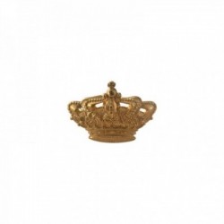 GOLD PLATED CROWN RING
