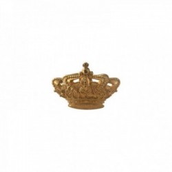 Bague couronne dore vif
