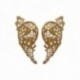 GOLD PLATED FILIGREE WING EARINGS