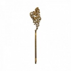 GOLD PLATED FILIGREE RIGHT WING HAIR PINS