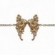 GOLD PLATED FILIGREE WING CHAIN BRACELET