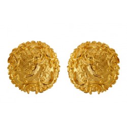 Gold plated Angels Earrings