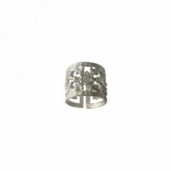 BAGUE FILIGRANE ARGENTE VIF
