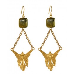 Gold plated Elf Earrings