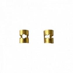 BOUCLE D OREILLE CUFF PETIT RASOIR DORE VIF