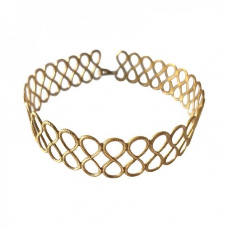 GOLD PLATED INFINY BICEP BRACELET