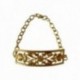 GOLD PLATED FILIGREE CHAIN BRACELET