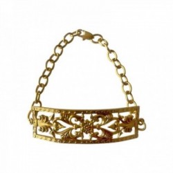 BRACELET CHAINE FILIGRANE DORE VIF