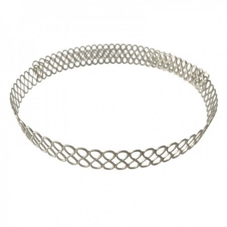 SILVER PLATED INFINY BELT
