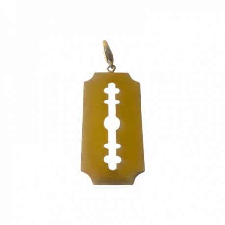 GOLD PLATED BIG SHAVER CHARM