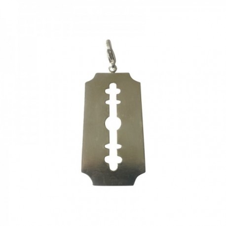 SILVER PLATED BIG SHAVER CHARM